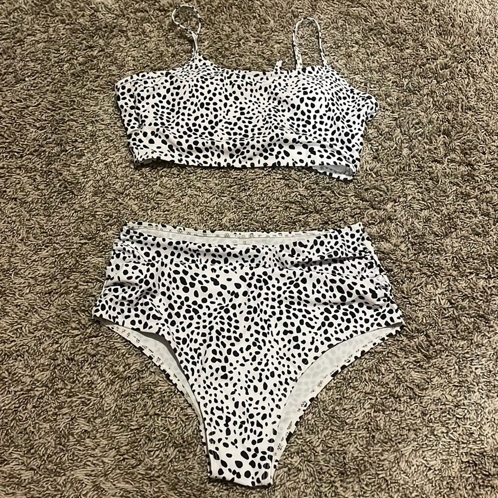 Black and White Swimsuit Bikini